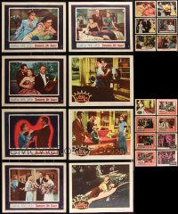 2d0413 LOT OF 30 LOBBY CARDS FROM JOAN CRAWFORD MOVIES 1940s-1960s incomplete sets from her movies!