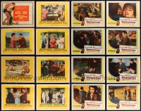 2d0426 LOT OF 24 LOBBY CARDS FROM JENNIFER JONES MOVIES 1950s complete sets from three movies!