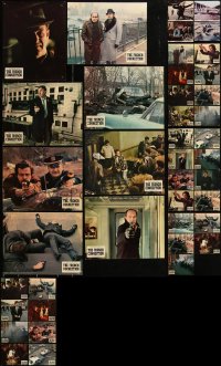2d0393 LOT OF 41 FRENCH CONNECTION NON-US & US LOBBY CARDS 1971 Gene Hackman, Roy Scheider