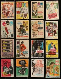 2d0892 LOT OF 16 SPANISH HERALDS 1960s different images from a variety of movies!