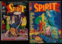 2d0710 LOT OF 2 SPIRIT COMIC BOOKS 1960s-1970s great artwork by Will Eisner!