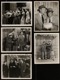 2d0946 LOT OF 5 ABBOTT & COSTELLO REPRO PHOTOS 1980s great comedy images of Bud & Lou!
