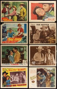 2d0448 LOT OF 12 B-WESTERN MOVIE HEROINES LOBBY CARDS 1940s-1950s from several different movies!