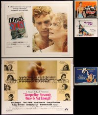 2d1193 LOT OF 9 UNFOLDED 1970S HALF-SHEETS 1970s a variety of cool movie images!