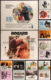 2d1178 LOT OF 16 UNFOLDED 1970S HALF-SHEETS 1970s a variety of cool movie images!