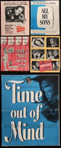 2d0211 LOT OF 5 UNIVERSAL PRESSBOOKS 1940s advertising for a variety of different movies!