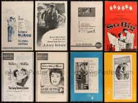 2d0191 LOT OF 8 JANE WYMAN PRESSBOOKS 1940s-1950s advertising for several of her movies!!