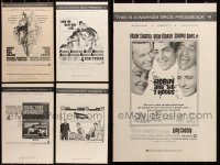 2d0216 LOT OF 5 FRANK SINATRA PRESSBOOKS 1960s advertising for several of his movies!!