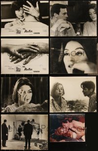2d0047 LOT OF 14 BRAZILIAN STILLS 1960s great scenes from a variety of different movies!