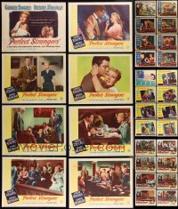 2d0412 LOT OF 31 1950S LOBBY CARDS 1950s complete sets from four different movies!