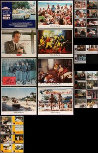 2d0382 LOT OF 51 1970S-80S LOBBY CARDS 1970s-1980s mostly complete sets from a variety of movies!