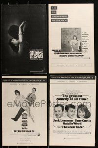 2d0214 LOT OF 5 NATALIE WOOD PRESSBOOKS 1960s Splendor in the Grass, Gypsy, The Great Race & more!