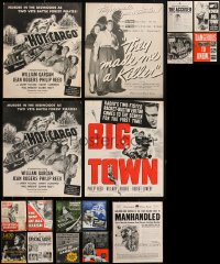 2d0157 LOT OF 17 PARAMOUNT MYSTERY & NOIR PRESSBOOKS 1930s-1940s advertising for several movies!