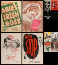 2d0173 LOT OF 11 UNITED ARTISTS PRESSBOOKS 1940s-1950s advertising for a variety of movies!