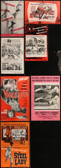 2d0151 LOT OF 19 UNITED ARTISTS DRAMA PRESSBOOKS 1950s advertising for several different movies!