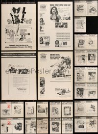 2d0134 LOT OF 31 MGM DRAMA PRESSBOOKS 1950s-1960s advertising for a variety of different movies!