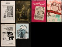2d0207 LOT OF 6 COMEDY & MUSICAL PRESSBOOKS 1930s-1960s great advertising for a variety of movies!