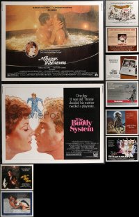 2d1180 LOT OF 14 UNFOLDED 1980S HALF-SHEETS 1980s a variety of cool movie images!