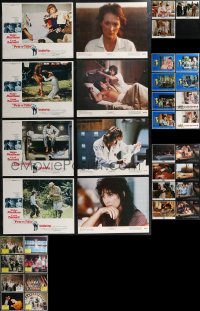 2d0391 LOT OF 43 LOBBY CARDS 1960s-1980s incomplete sets from a variety of different movies!