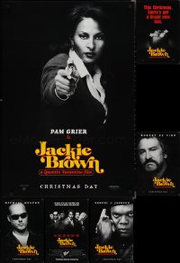 2d1282 LOT OF 6 UNFOLDED SINGLE-SIDED JACKIE BROWN ONE-SHEETS 1997 Pam Grier, Quentin Tarantino!