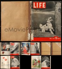 2d0770 LOT OF 2 1937 LIFE BOUND VOLUMES 1937 each with all the issues from that month!