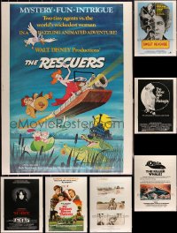2d0954 LOT OF 8 1977 30X40S 1977 great images from a variety of different movies!