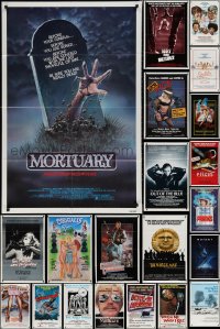 2d0306 LOT OF 27 FOLDED ONE-SHEETS 1970s-1980s great images from a variety of different movies!