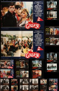 2d1109 LOT OF 38 FORMERLY FOLDED ITALIAN PHOTOBUSTAS 1970s-2000s a variety of cool movie images!