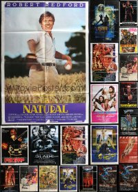 2d0732 LOT OF 33 FOLDED MOSTLY LEBANESE POSTERS 1970s-2000s great images from a variety of movies!