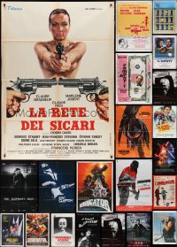 2d0062 LOT OF 21 FOLDED ITALIAN ONE-PANELS 1980s-2010s a variety of cool movie images!