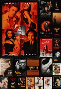2d1248 LOT OF 22 UNFOLDED SINGLE-SIDED 27X40 ONE-SHEETS 1990s-2000s cool movie images!