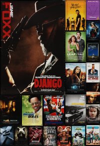 2d1246 LOT OF 23 UNFOLDED DOUBLE-SIDED 27X40 ONE-SHEETS 2000s-2010s cool movie images!