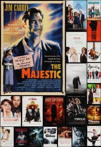 2d1249 LOT OF 22 UNFOLDED DOUBLE-SIDED 27X40 ONE-SHEETS 1990s-2010s cool movie images!