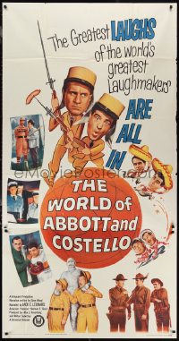 2f0524 WORLD OF ABBOTT & COSTELLO 3sh 1965 Bud & Lou are the world's greatest laughmakers!