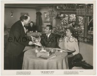 2f1815 BISHOP'S WIFE 8x10.25 still 1948 waiter gives menu to Cary Grant & pretty Loretta Young!