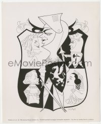 2f1816 BLACK SHIELD OF FALWORTH 8x10 still 1954 Kapralik art of Tony Curtis, Janet Leigh & others!