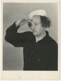 2f1820 BOOBY DUPES 8x11 key book still 1945 Three Stooges, Larry Fine by Shirley Martin, ultra rare!