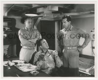 2f1828 CAINE MUTINY 8.25x10 still 1954 Humphrey Bogart, Van Johnson & Fred MacMurray by Cronenweth!