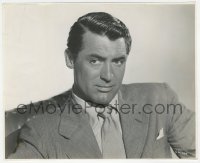 2f1832 CARY GRANT 7.75x9.5 still 1942 head & shoulders portrait wearing suit & tie by Bachrach!