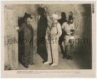 2f1839 CHARLIE CHAN IN EGYPT 8x10 still 1935 Stepin Fetchit & Warner Oland in spooky Egyptian tomb!