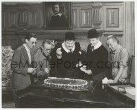 2f1844 CHUMP AT OXFORD candid 7.75x9.5 still 1940 Laurel & Hardy, Langdon & director playing game!