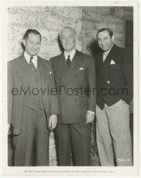 2f1870 ERNST LUBITSCH 8x10.25 still 1935 at party with Paramount president and vice president!