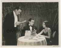 2f1924 ILLUSION 8x10 key book still 1929 Buddy Rogers & sexy Nancy Carroll in fancy restaurant!