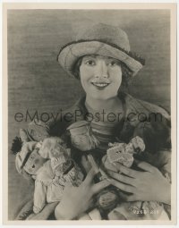 2f1945 LOIS WILSON 8x10 key book still 1920s portrait of the actress/director holding dolls!