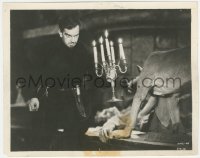 2f1968 MOST DANGEROUS GAME 8x10 still 1932 mad hunter Leslie Banks with his hound & victim, rare!