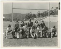 2f1992 PIGSKIN PARADE 8x10 still 1936 young Betty Grable & Judy Garland with cast on football field