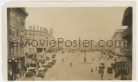 2f2036 SUNRISE 6x10.25 still 1927 F.W. Murnau classic, cool far shot of busy city street scene!