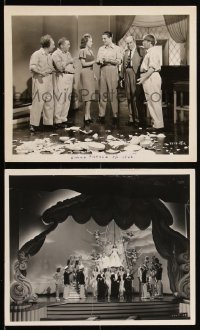2f1785 SWING PARADE OF 1946 2 8x10 stills 1946 great images of Three Stooges Moe, Larry & Curly!