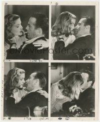 2f2054 TO HAVE & HAVE NOT 8x10 contact sheet 1944 Humphrey Bogart & Lauren Bacall kissing by Julian!