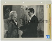 2f2055 TOAST OF NEW YORK slabbed 8x10 still 1937 beautiful Frances Farmer & Cary Grant by Longet!